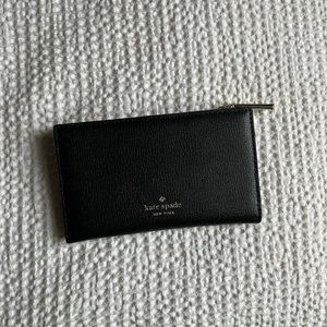 Kate Spade New York Black and Pink Wallet